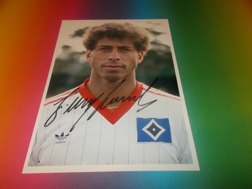Jimmy hartwig hsv dfb signiert - hsv,