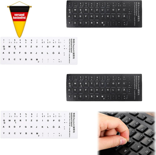 Tastaturaufkleber deutsch - tastaturaufkleber, 4
