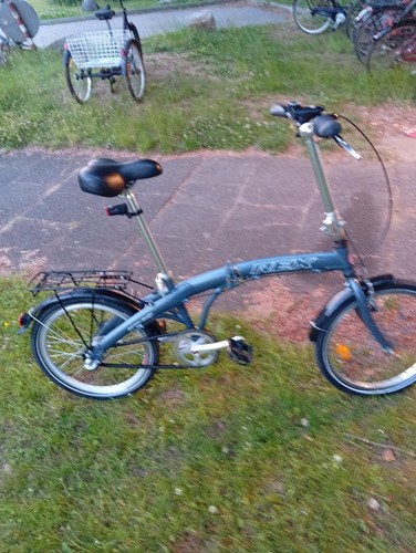 Klappfahrrad mit zoll - mit, 20