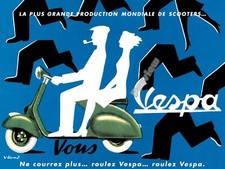 Vintage 1954 Vespa Italia