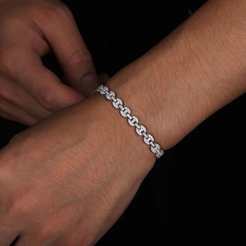 5ct cuban armband 18k gold - armband,