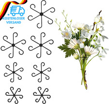 JJUNW 8 Stück Pflanzenstütze Staudenhalter, Pflanzenstielhalter Pflanzen Stütze 