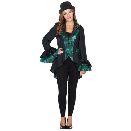 Jacke pfau karneval fasching - jacke,