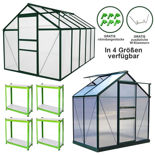 Gewächshaus aluminium - gewächshaus,