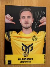 Nils Röseler Roda Kerkrade 2024/2025 handsignierte Autogrammkarte 24/25