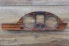 VW PASSAT 3C B6 2005 - 2010 INSTRUMENTEN COCKPIT HOLZ DEKOR TACHO BLENDE ZEBRANO