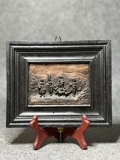 Altes Wachs Relief Schäfer