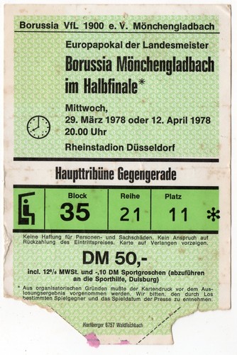 Ticket borussia - ticket,