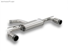 Remus Duplex Sportauspuff VW Golf 6 GTI 2x98mm Street Race rund eingerollt