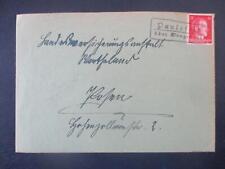 (X201) Brief Paulsfeld / Pangrowo über Wongrowitz nach Posen