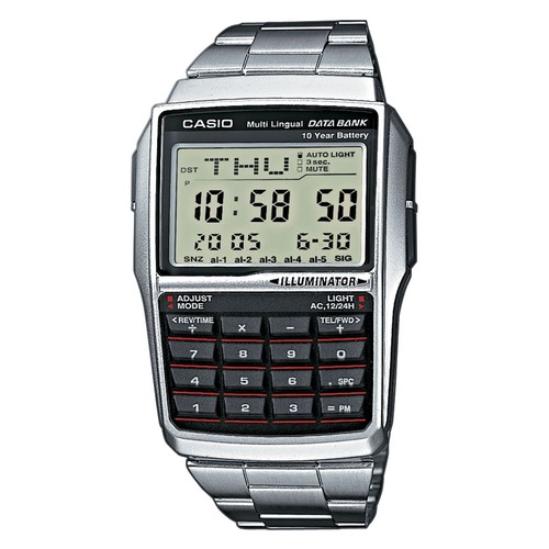 Casio uhr data - bank, calculator