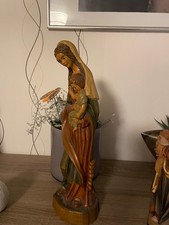 madonna mit kind holz geschnitzt groß