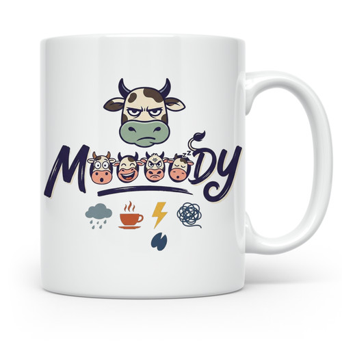 Launische kuh tasse - kuh,