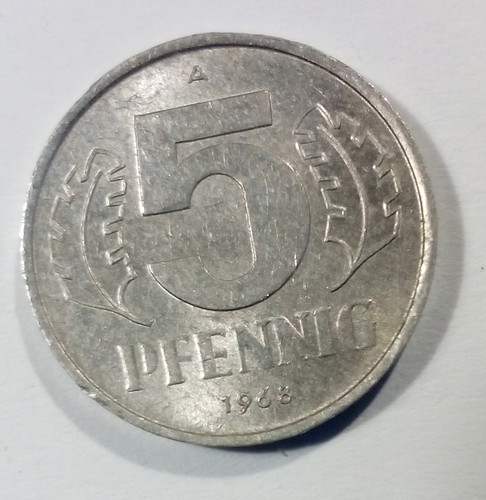 Münze ddr fünf 5 - (11),