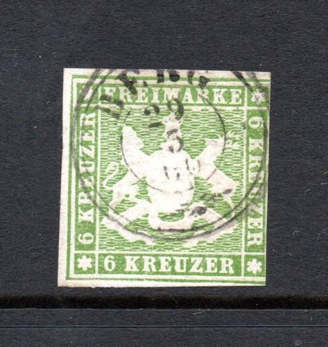 Wurttemberg 1859 freimarke - 1859, 13