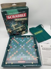 Scrabble Kompakt Mattel Reise Scrabble Gebraucht komplett OVP Anleitung