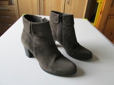 Damen Stiefeletten braun Leder von 5th Avenue (Deichmann), Gr. 37, kaum getragen