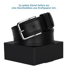 Herren Ledergürtel Echtleder