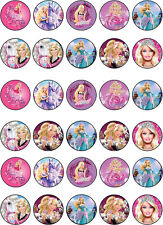 NEU 30 Barbie Pegasus Muffinaufleger Muffindekoration Party Geburtstag Deko