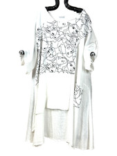 LaBass  Leinenkleid UNI mit