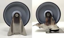 BLICKLE Edelstahl Schwerlastrolle PU/PA, Bockrolle oder Lenkrolle feststellbar