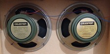 2 Greenback G12M-Speaker  8 Ohm.