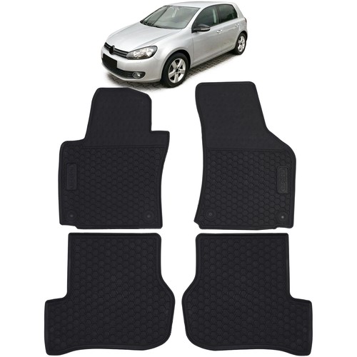 Auto gummi fußmatten schwarz - gummi,