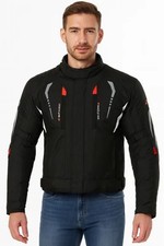 Herren Motorradjacke Textil