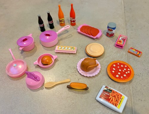 Barbie küchen zubehör topf - zubehör:,