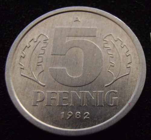 Ddr pfennig 1982 matt - 5,