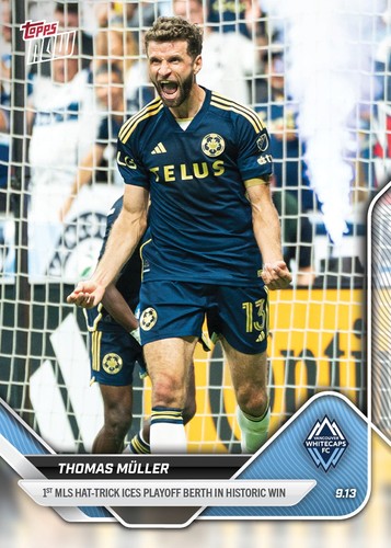 Topps now mls - 2025, card