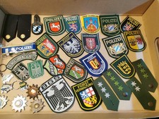 Alte Polizei BGS Zoll Abzeichen Konvolut Sammlung