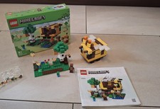 Lego 21241 - Minecraft - Das Bienenhäuschen Vollständig OVP Anleitung 
