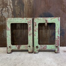 Tischbeine Bank Gusseisen Füße Tischgestell Tischfüße Maschinenfüße H64 / B47,5