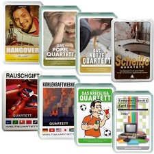 Quartett Rauschgift Hangover Popel Kotze Scheiße Kreisliga Computer Kraftwerke