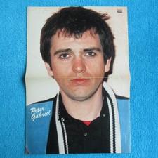 PETER GABRIEL POSTER POP ROCKY
