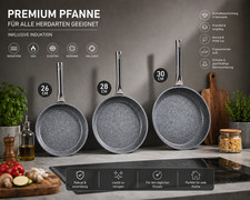 Granit Bratpfanne 26/28/30 cm