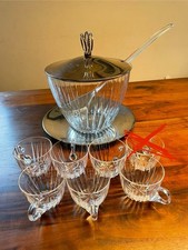 Bowle Set, Kristallglas