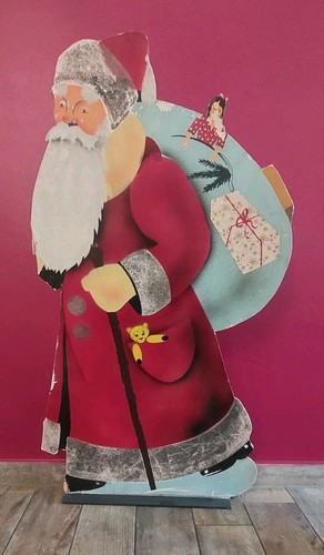 Vintage weihnachtsmann - vintage,