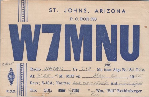 Amateur radio qsl - radio, postcard