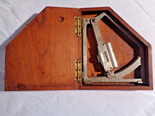 WW1 Frankreich CLINOMETER NEIGUNGSMESSER Artillerie Nussbaum Niveau de Pointage