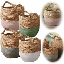 Design Blumentopf Übertopf Pflanztasche Deko Textil-Topf Blumen-Korb Pflanz-Topf