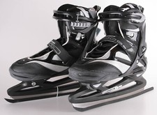 Schreuders Nijdam Erwachsene Eishockeyschlittschuhe Pro-Line Schwarz Silber 38