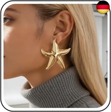 Boho große seestern ohrringe - boho,