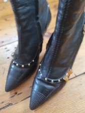 Damen Mädchen Louis Vuitton Pumps Leder  37.5