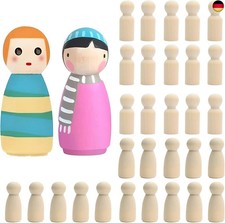 Stück diy holzfiguren zum - 30,