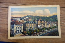 Historische Ansichtskarte Karlsbad, Neue Wiese Karlovy Vary, Tschechien