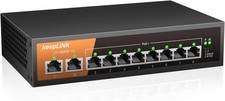 PoE Switch 10 Port LAN Switch