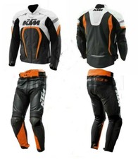 KTM Rennen Motorrad Lederanzug