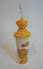Vintage Walt Disney - König der Löwen - Simba Fanta Becher 90er - RARITÄT